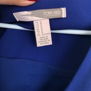 Cobalt Colored Dress